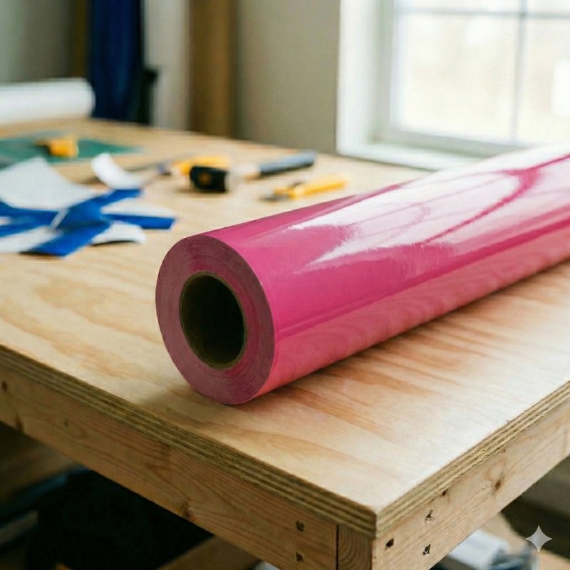 Vinilo Adhesivo Rosa – 61 cm de ancho ($8.100 el ML)