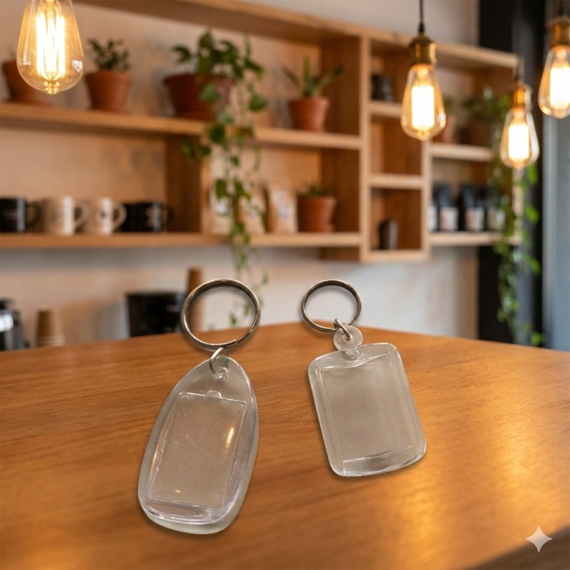 Llavero Transparente para Foto